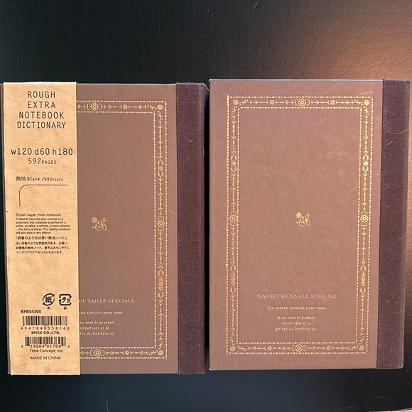 small, but thick unlined hardback, canvas spine “dictionary,”-592 pages-NWT - Picture 12 of 14